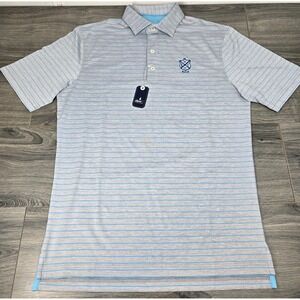 Johnnie O Polo Shirt Mens Small Seal Baja Striped NWT Hidden Valley Country Club